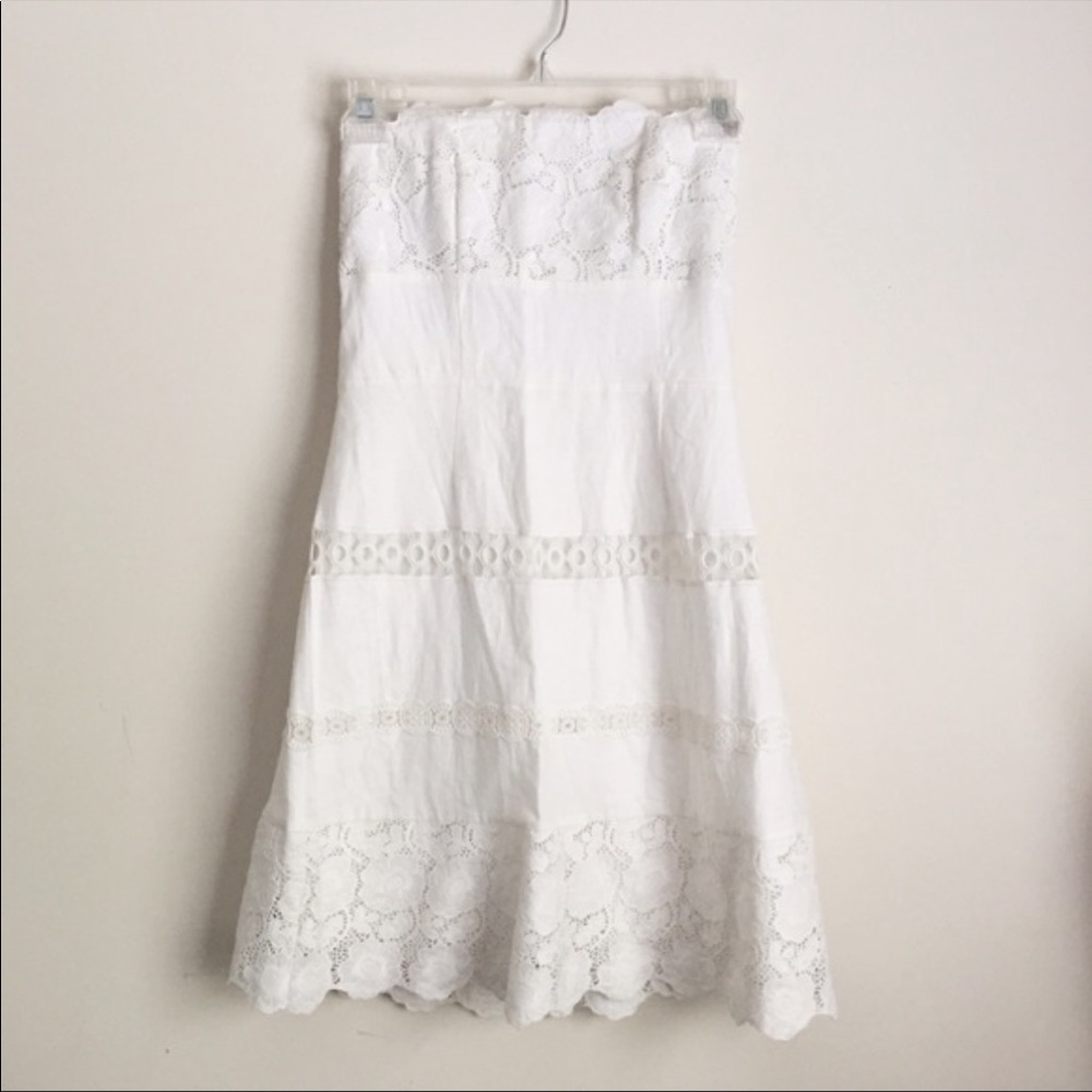 Laundry by Shelli Segal Optic White Dress